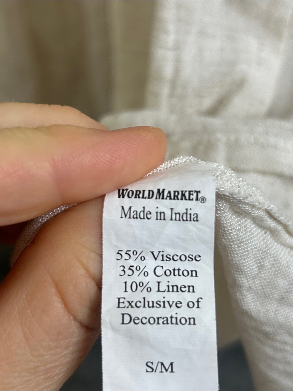 WORLD MARKET Floral Embroidered Kaftan Dress
Size Small/Medium - Picture 10 of 14